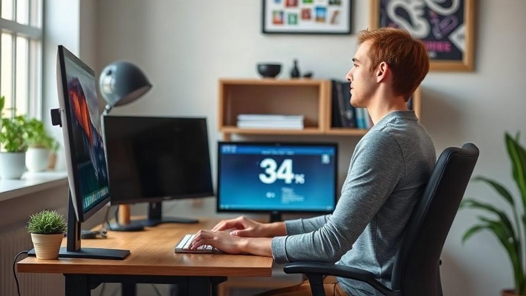 Ergonomie am Bildschirmarbeitsplatz – Nackenschmerzen vorbeugen. Der Tisch: die unterschätzte Stellfläche für gute Haltung