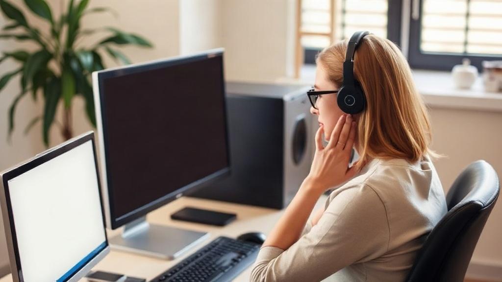 Wie der Arbeitsplatz den Nacken entlastet